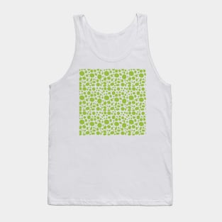 Green dots Tank Top